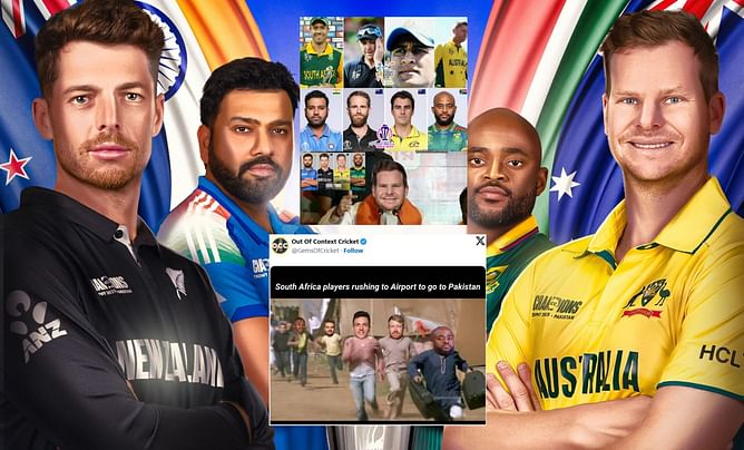 "Generational chokers, Choker of century, Choker of decade, ICC tournament bully" - Top 10 funny memes ahead of 2025 Champions Trophy semifinals