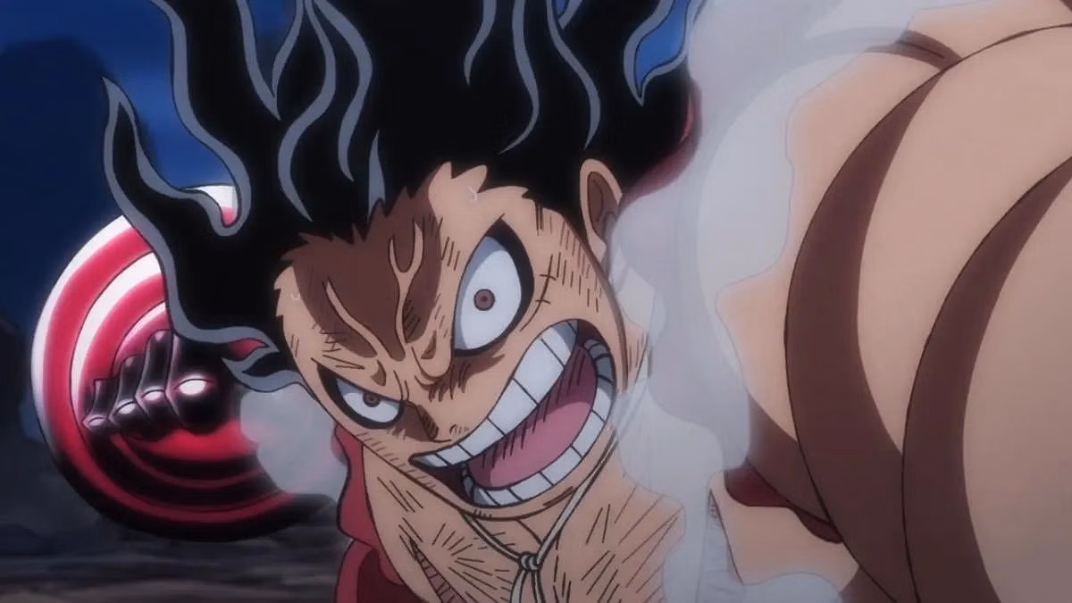 Monkey D. Luffy in One Piece.