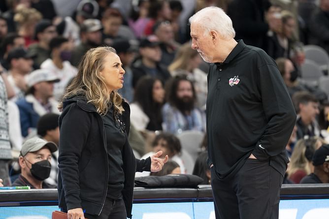 "When it's time, it'll happen"- Becky Hammon gets 100% real on potentially replacing Gregg Popovich as Spurs coach