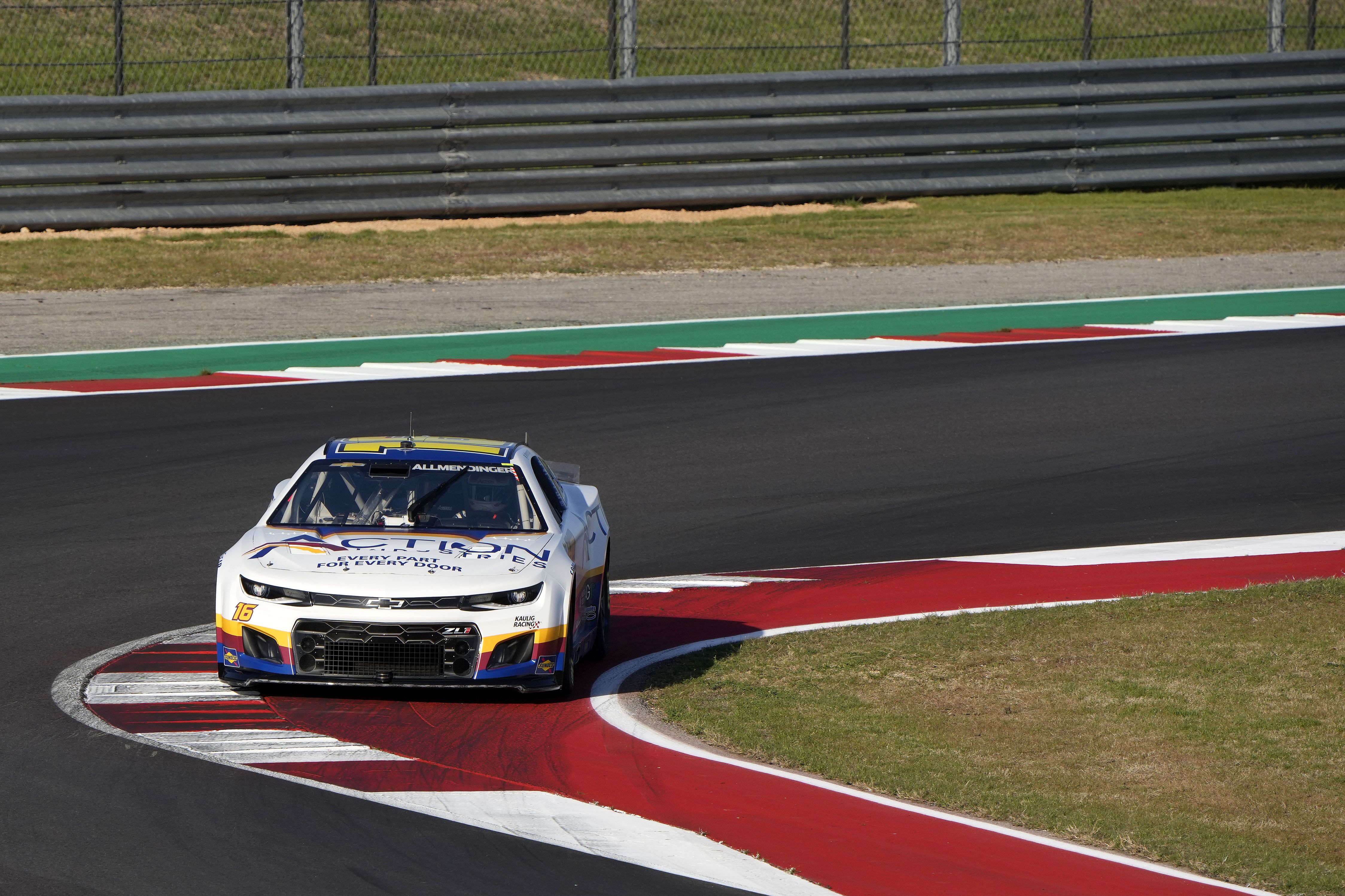 AJ Allmendinger (16) during practice for the EchoPark Automotive Texas Grand Prix at Circuit of the Americas, March 26th 2022 - Source: Imagn