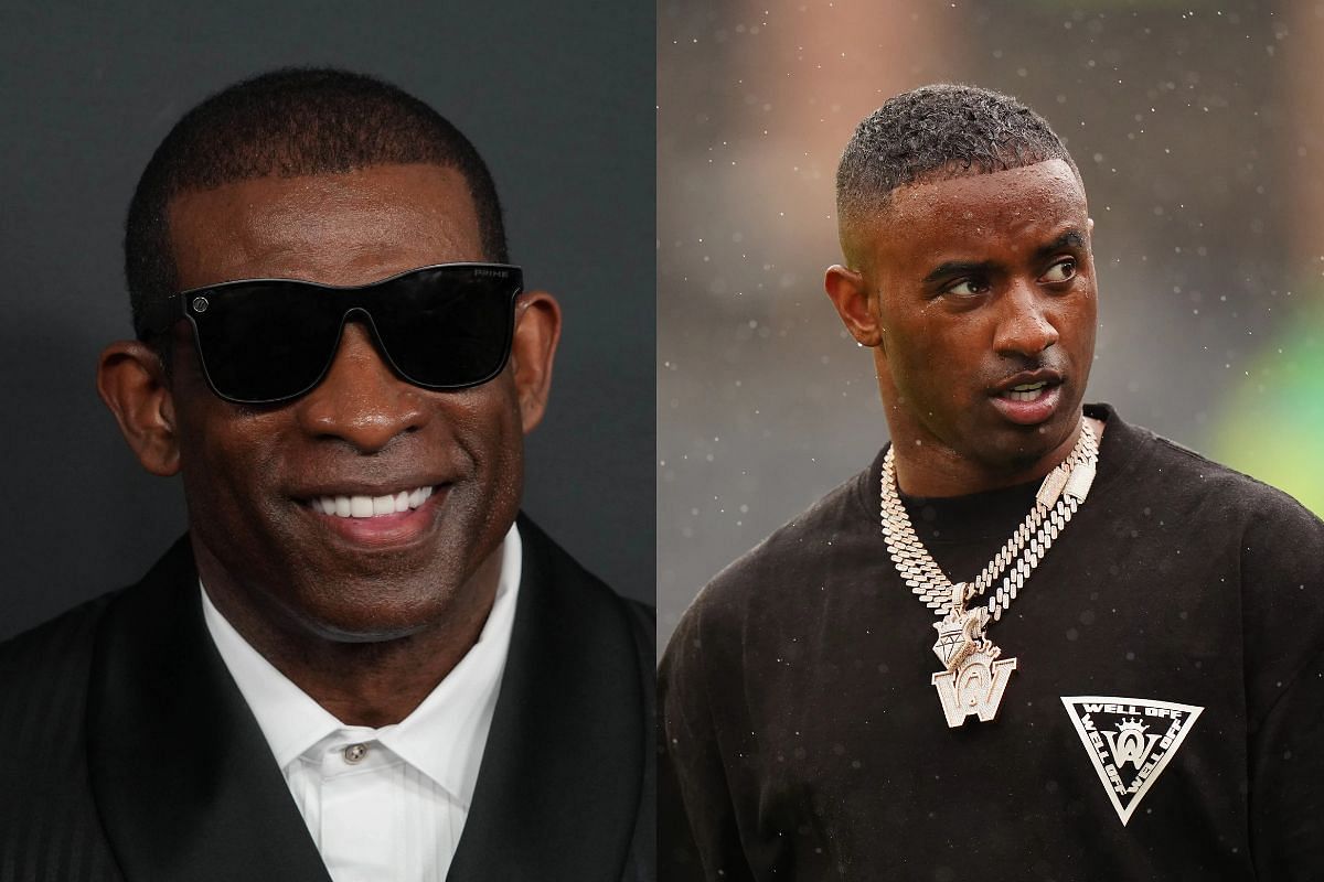 Deion Sanders Jr. drops heartwarming 1-word message as Coach Prime gives him credit for his contributions (Image Credits - IMAGN)