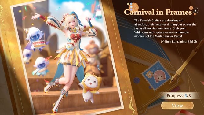 Infinity Nikki Carnival in Frames event guide and rewards