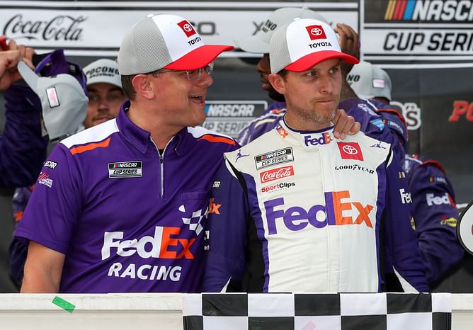 Denny Hamlin's former right-hand man touts "more to come" after impressive JGR Phoenix showing