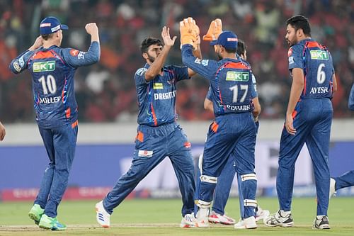 Lucknow Super Giants. (Image Credits: IPL X)