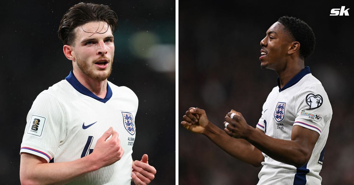 Declan Rice on Arsenal teammate Myles Lewis-Skelly