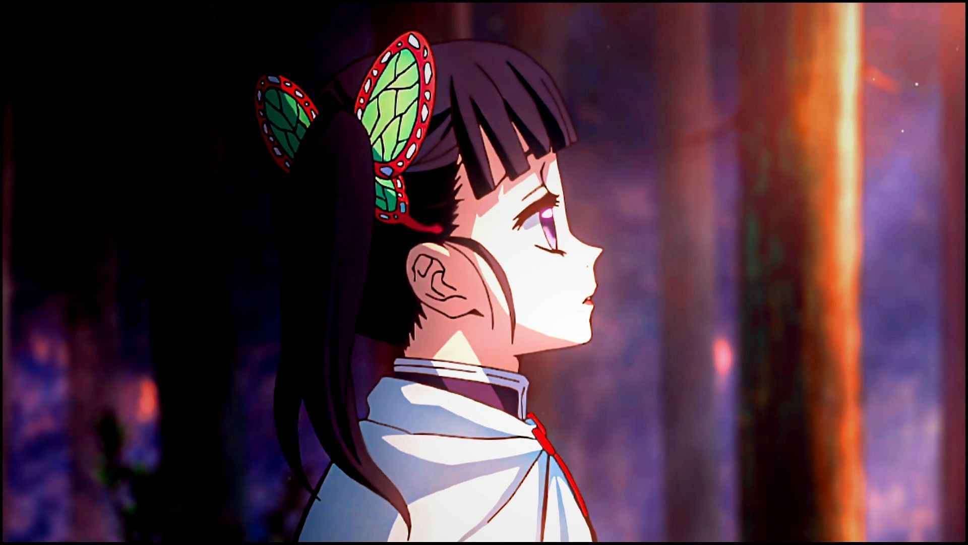 Kanao Tsuyuri from Demon Slayer (Image via Ufotable)