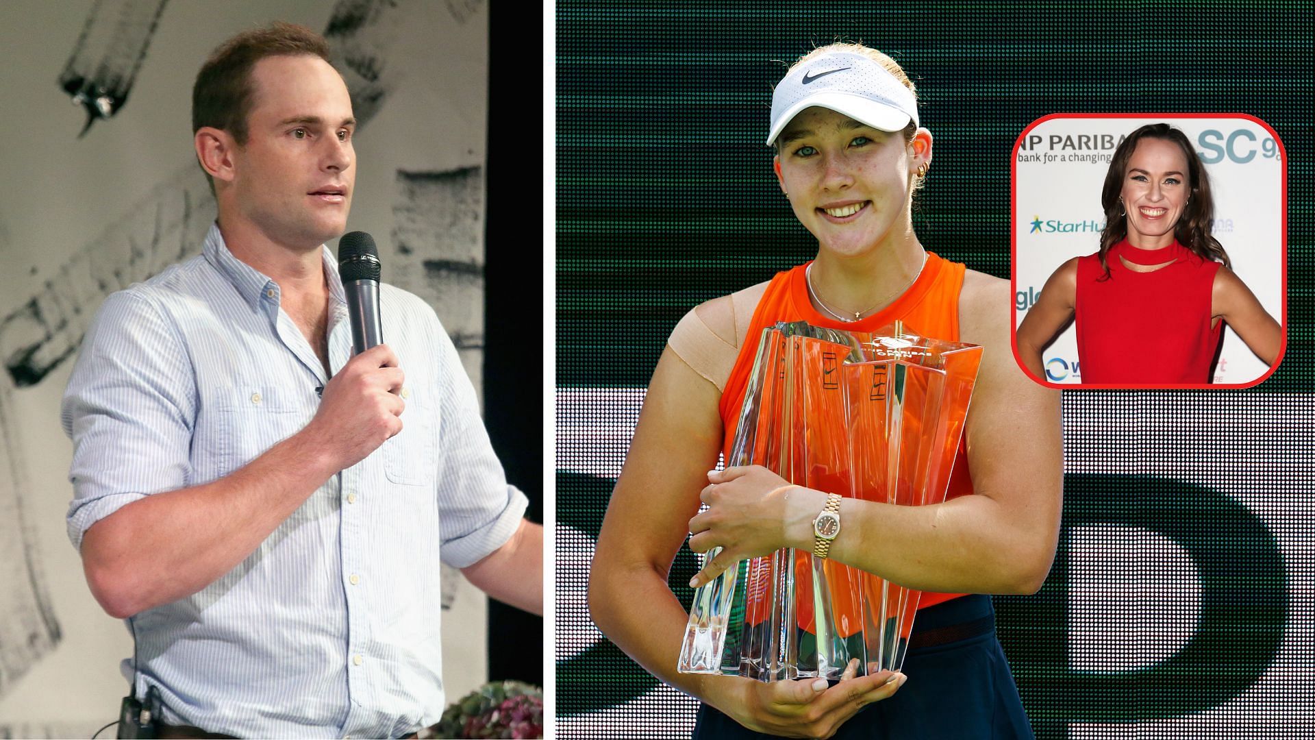 Roddick, Andreeva; Source: Getty