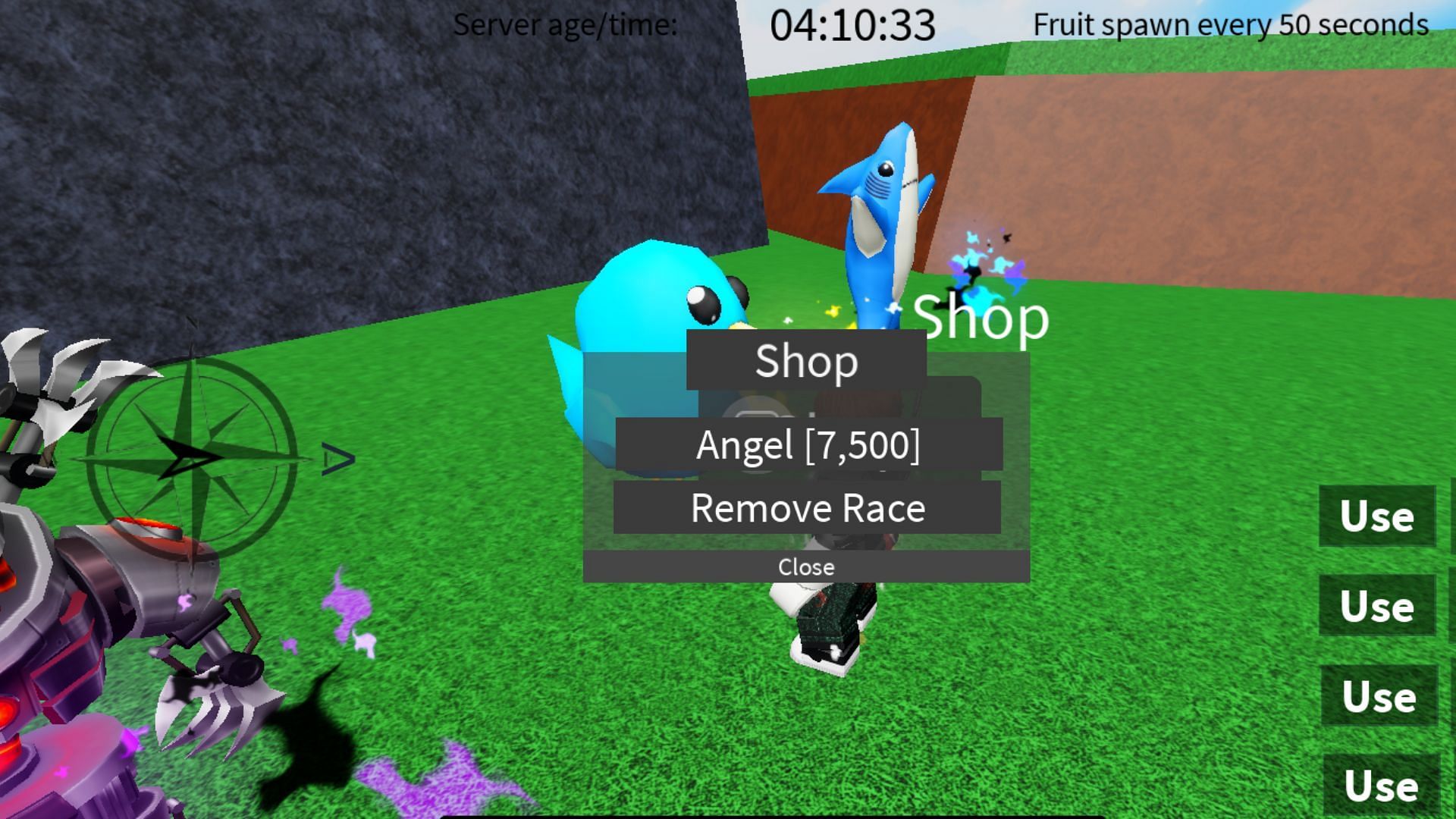 Use Cash to buy different items (Image via Roblox)