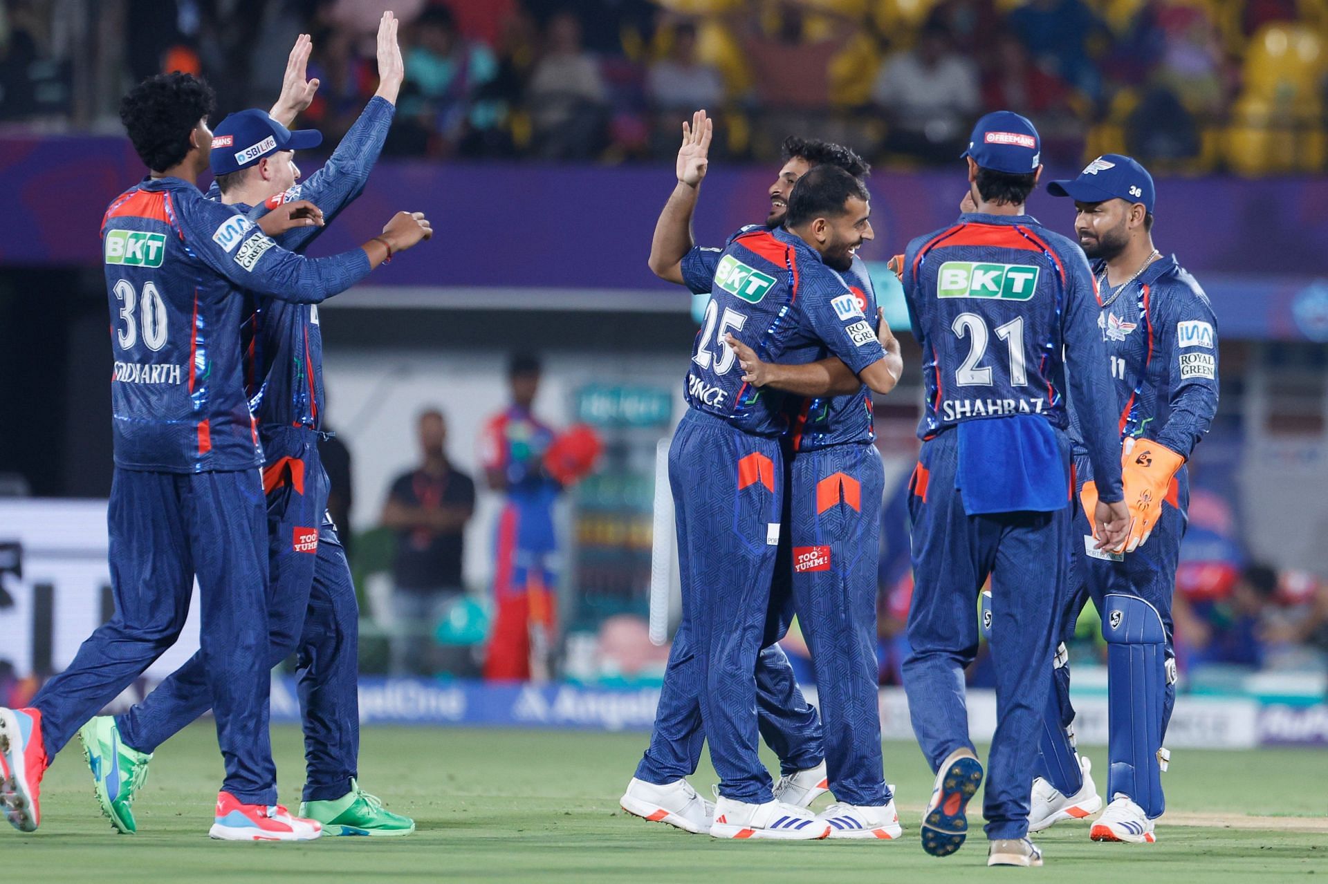 लखनऊ सुपर किंग्स की आईपीएल 2025 में टीम (X/@IndianPremierLeague) 
