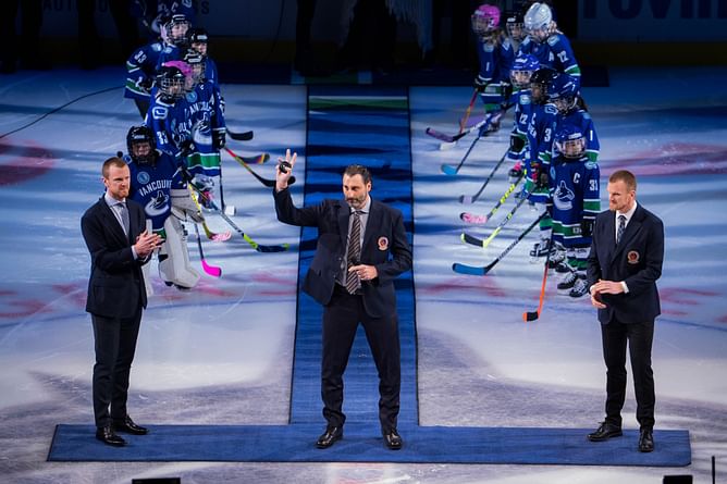 When Henrik Sedin questioned NHL's decision to suspend Aaron Rome after controversial hit on Nathan Horton