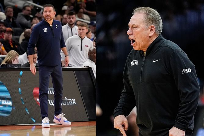 Ole Miss HC Chris Beard gives major praise to Michigan State's Tom Izzo ahead of Sweet 16 showdown