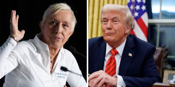 Martina Navratilova delivers stinging reaction to Donald Trump's Defense Secretary controversially bringing wife to classified meetings