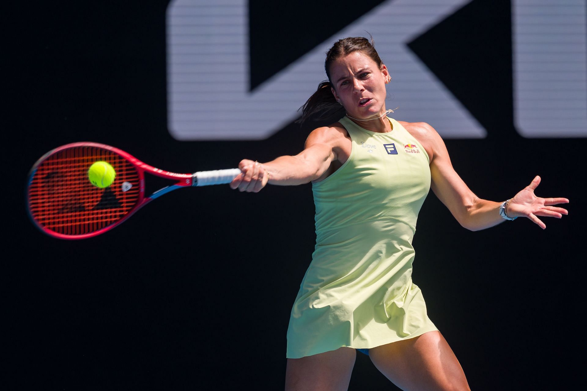 Emma Navarro at the 2025 Australian Open (Source: Getty)