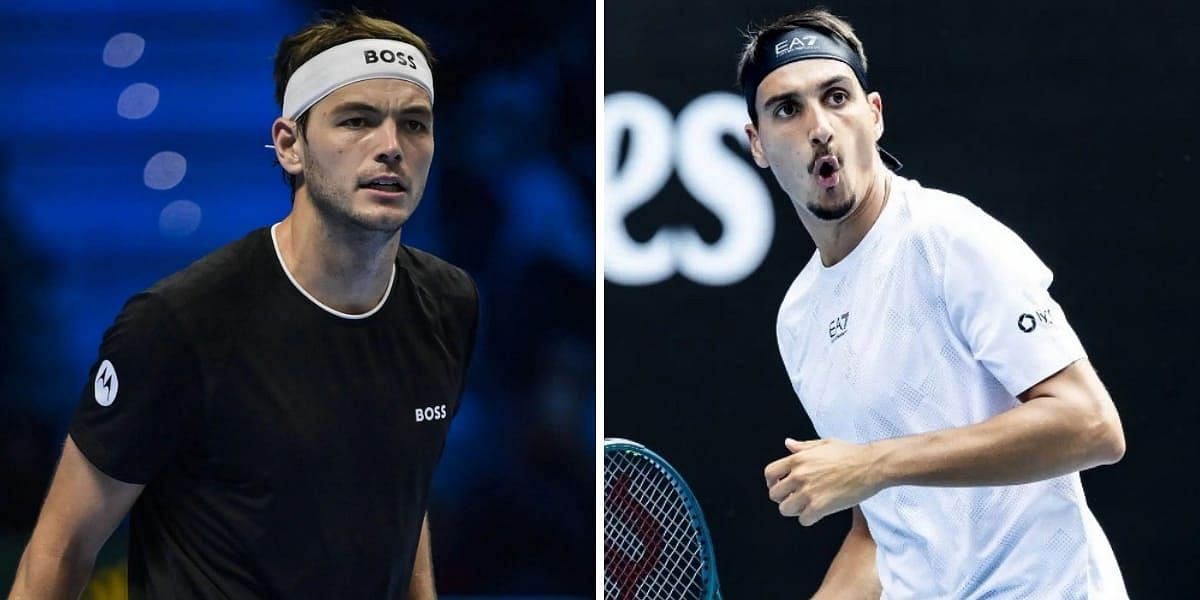 Taylor Fritz (L) &amp; Lorenzo Sonego (R) (Source - GETTY)