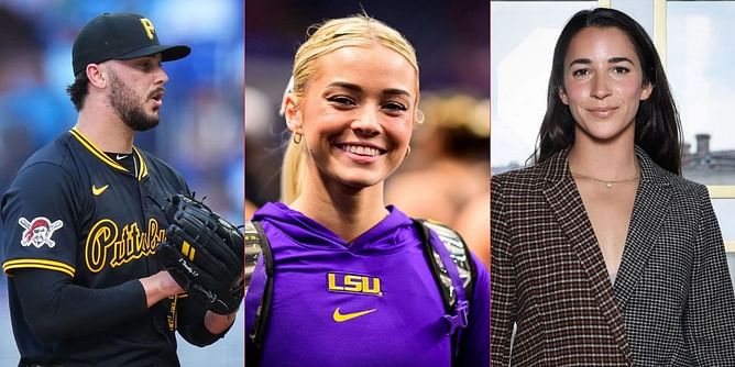Paul Skenes and Aly Raisman's link up picture receives a 5 word praise from Olivia Dunne