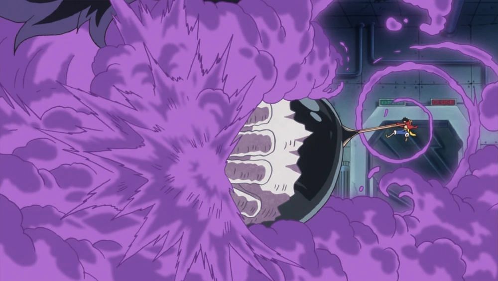Monkey D. Luffy in One Piece.