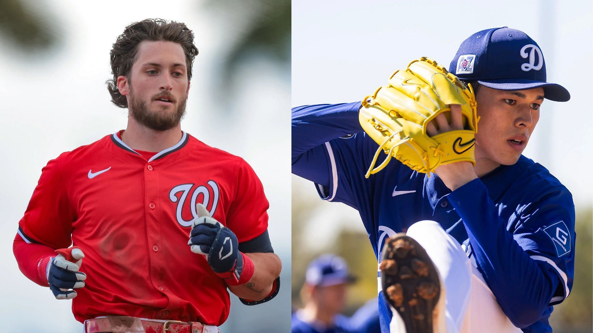 Dylan Crews and Roki Sasaki are the two frontrunners to win the NL Rookie of the Year Award per DraftKings (Photo Source: IMAGN)