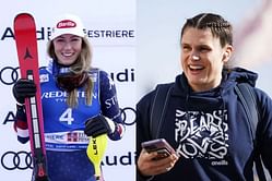 Mikaela Shiffrin gives her description of Ilona Maher after meeting rugby star at Adidas event