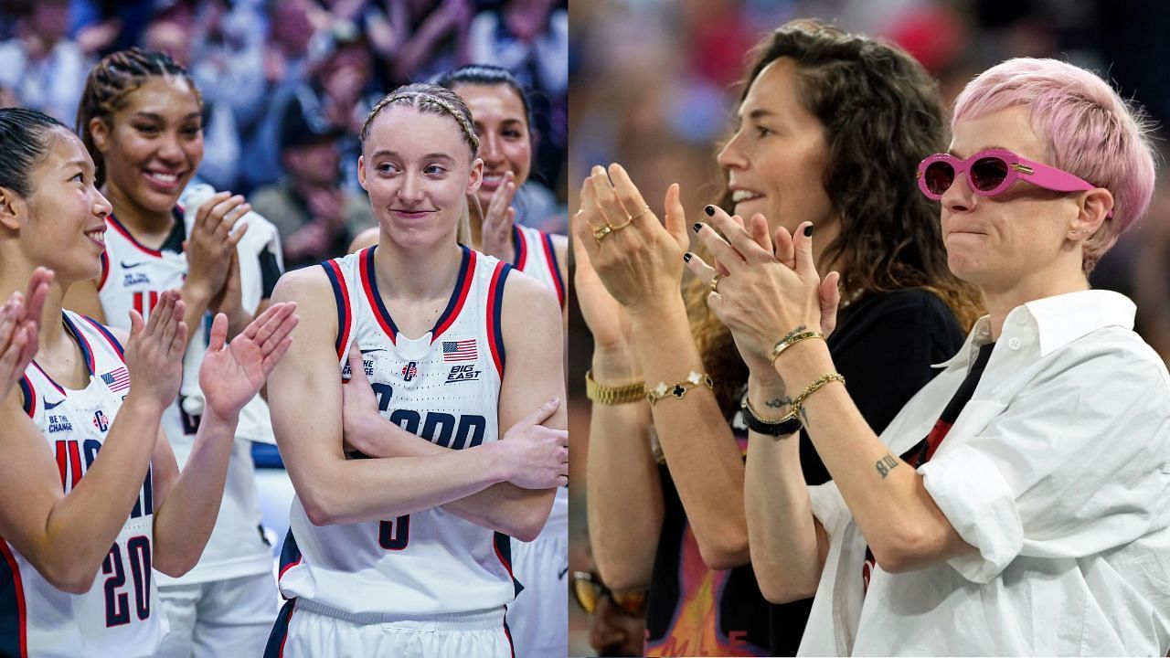 Megan Rapinoe and Sue Bird adore Paige Bueckers (Image Credit: IMAGN)