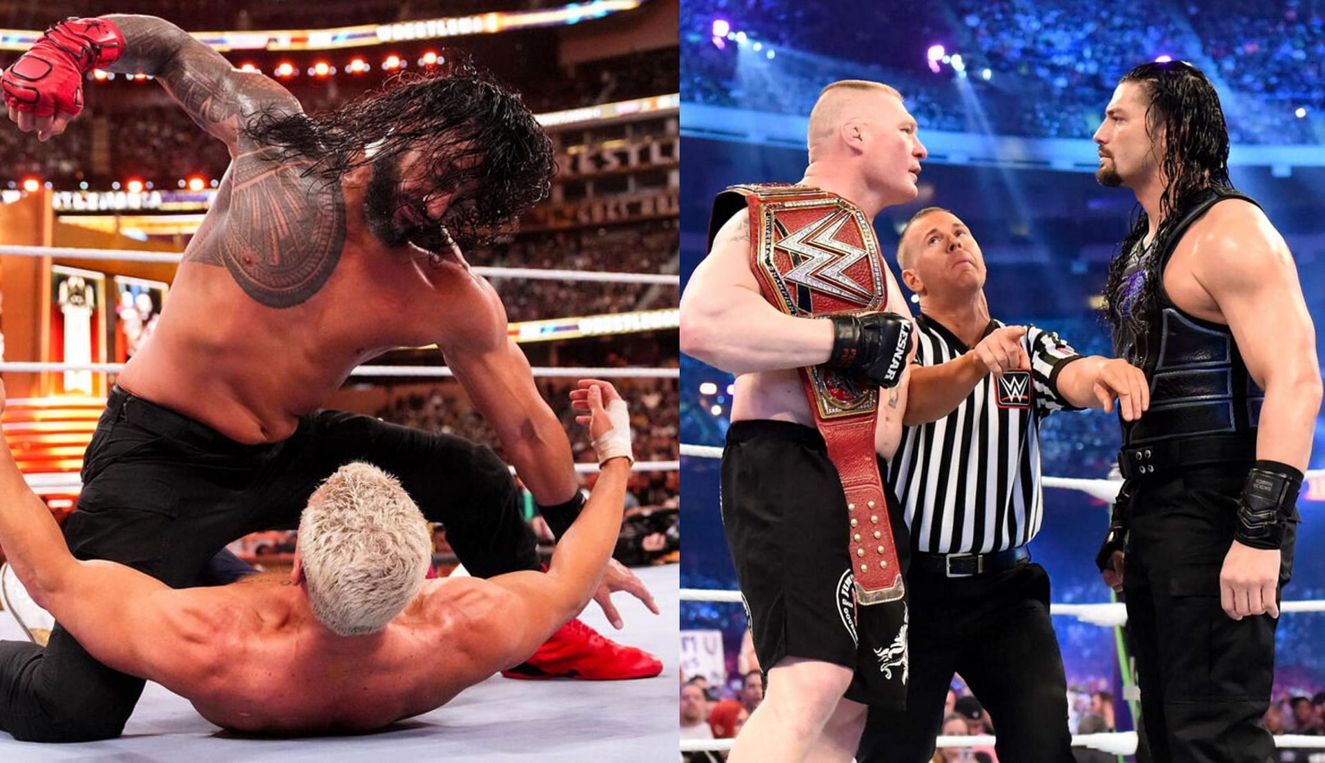 रोमन रेंस ने WrestleMania में कई स्टार्स से मैच लड़ा है (Photo: WWE.com)