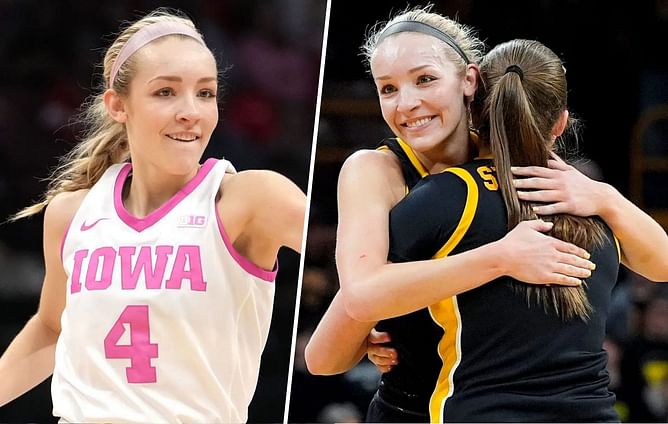"He’s literally a little you": College hoops fans react to Kylie Feuerbach cuddling with her puppy in latest TikTok