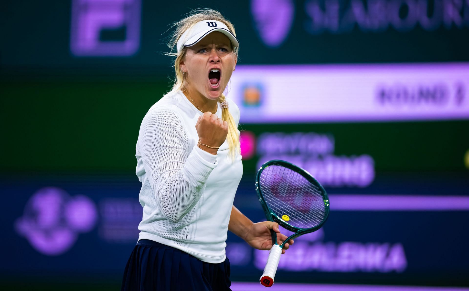 Stearns is playing in her third Indian Wells. (Source: Getty)