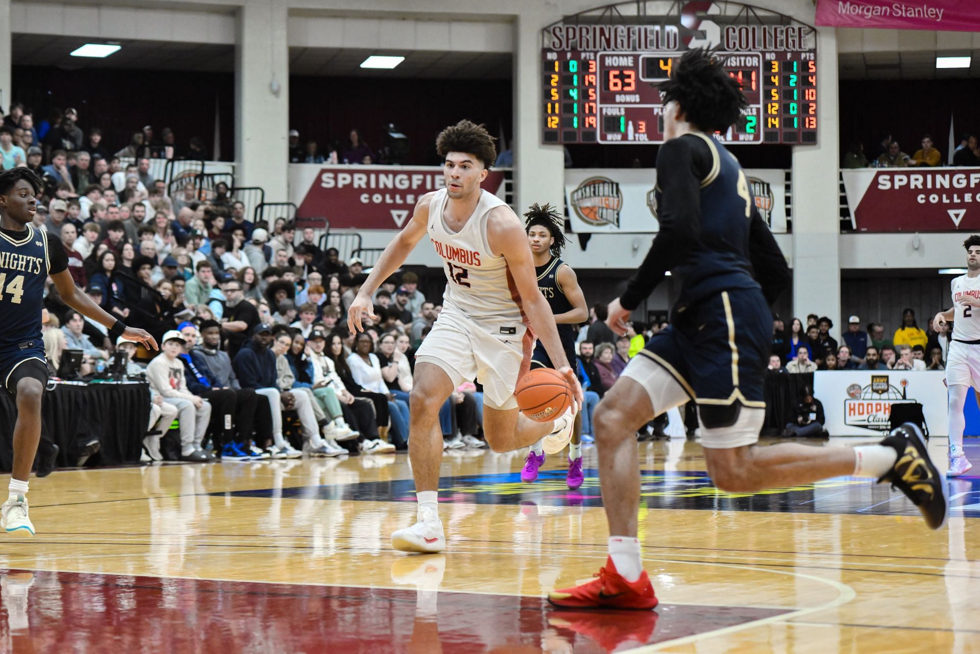 HIGH SCHOOL BASKETBALL: JAN 18 Spalding Hoophall Classic - Columbus vs Notre Dame - Source: Getty