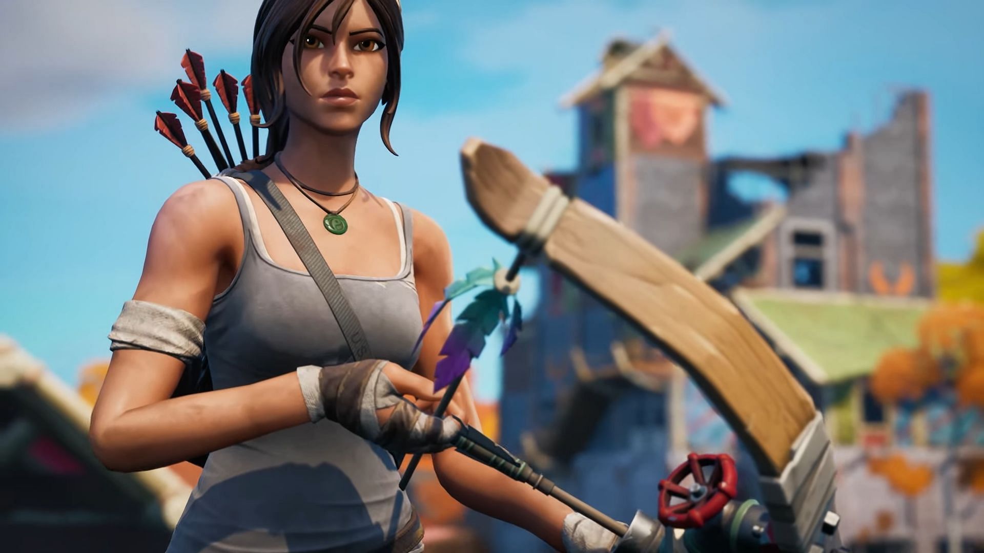 A new Fortnite Lara Croft bundle is slated to arrive on March 14, 2025 (Image via Epic Games)