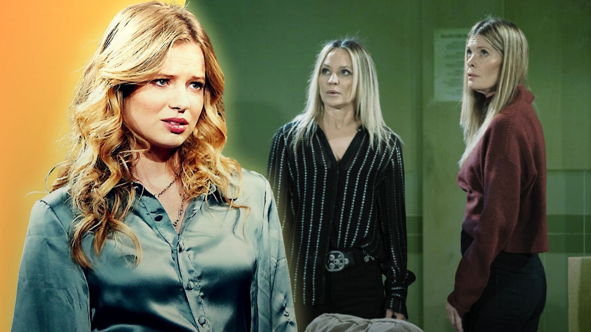 Summer, Sharon, Phyllis on The Young and the Restless (Custom edited by Sportskeeda, Original Image [CBS])