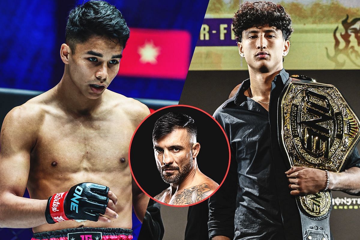 Johan Ghazali, Denis Puric, Nabil Anane - Photo by ONE Championship