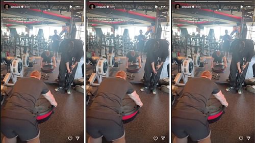 Punk shared a video with Sheamus on Instagram following RAW [Image credit: Screenshot of CM Punk's Instagram story]