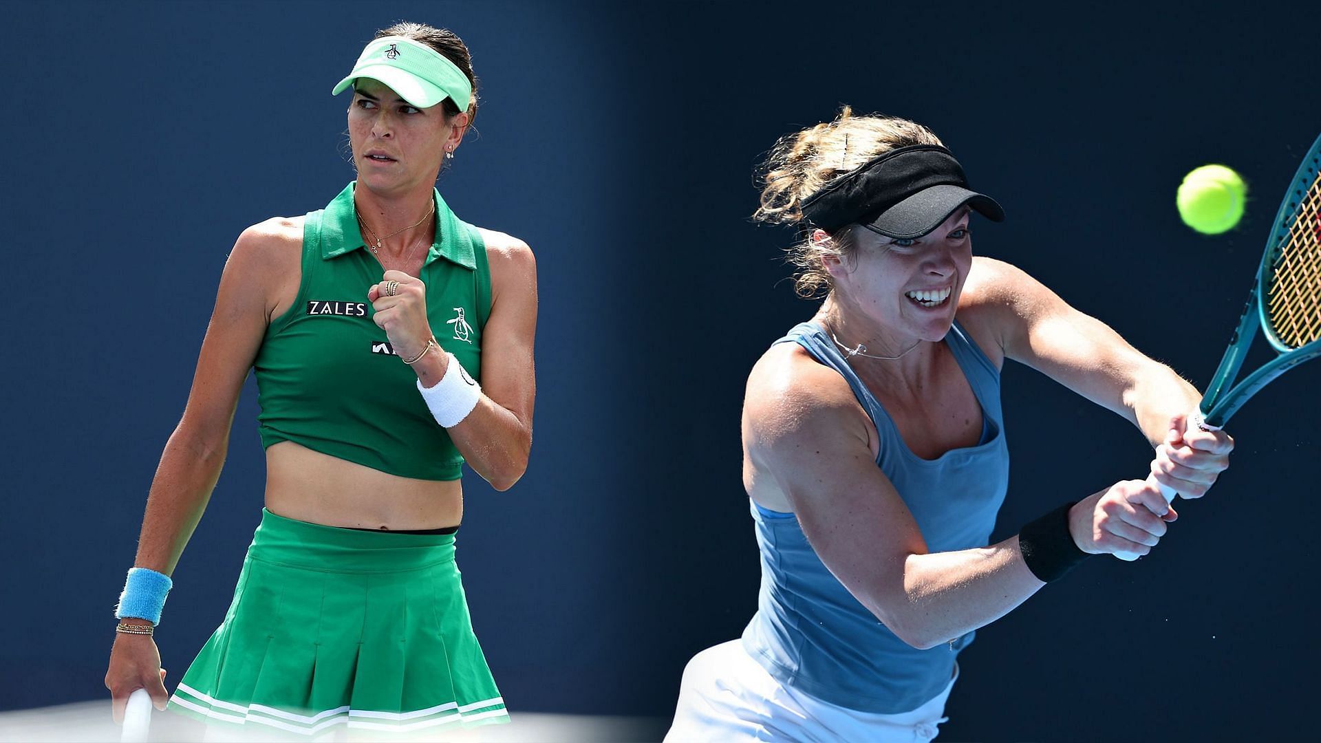 Ajla Tomljanovic vs Caty McNally is one of the first-round matches at the BNP Paribas Open 2025. (Photos: Getty)