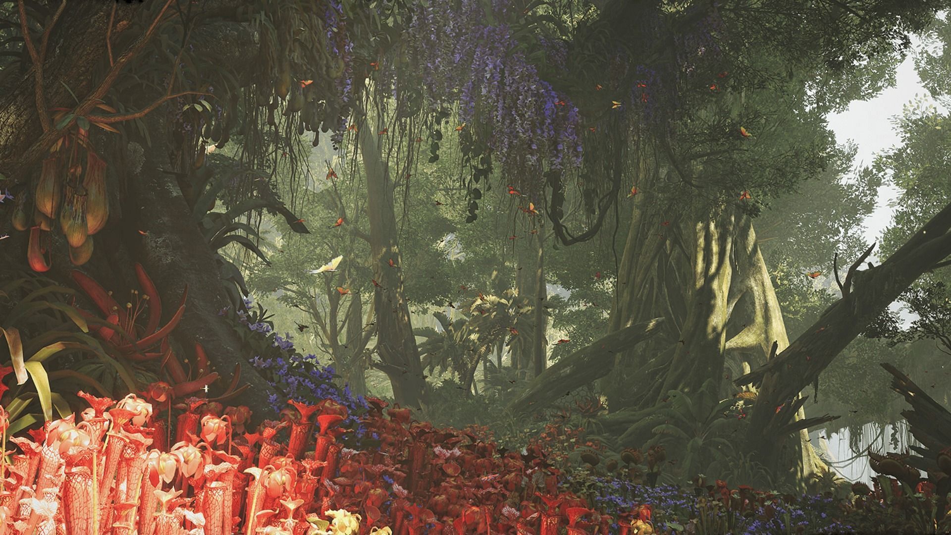 Lala Barina will usually be inahabited inside the Scarlet Forest (Image via SEGA)