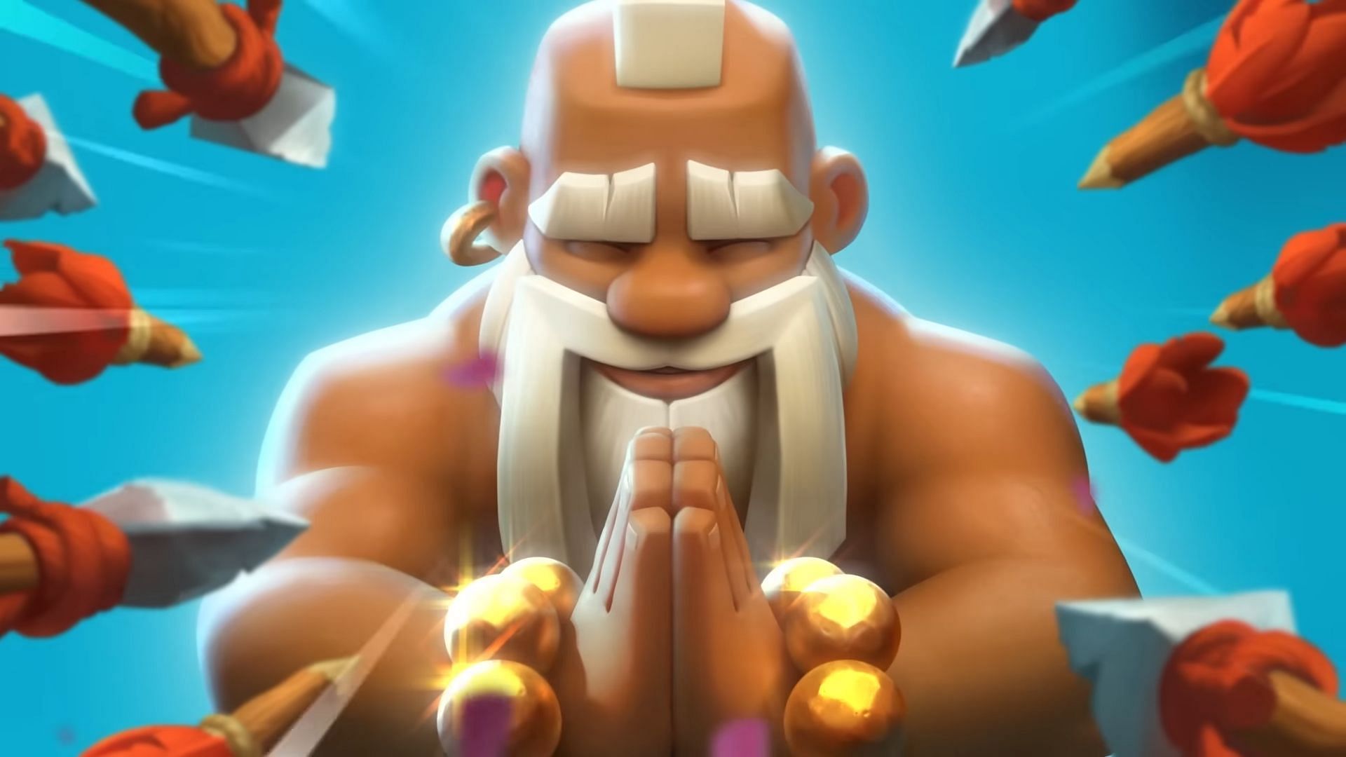 The Monk&#039;s ability is often hard to activate at the precise time (Image via Supercell)