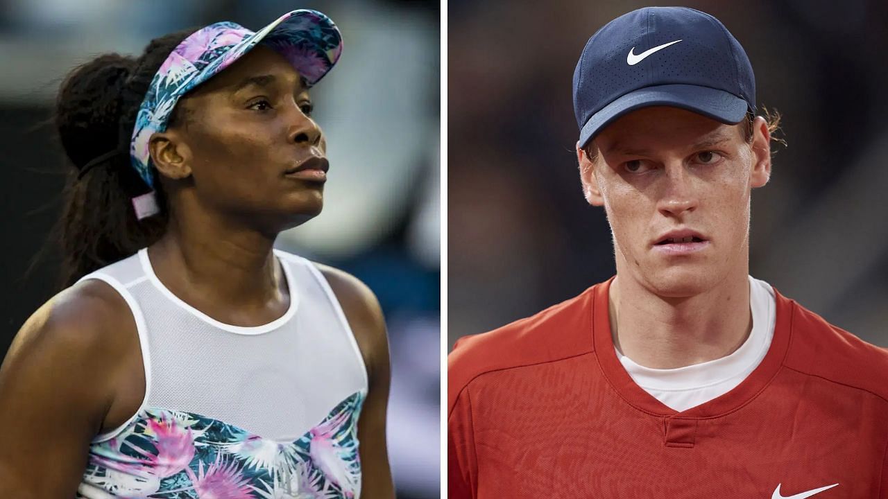 Venus Williams and Jannik Sinner are going to miss the 2025 BNP Paribas Open. (Image credits: Getty)