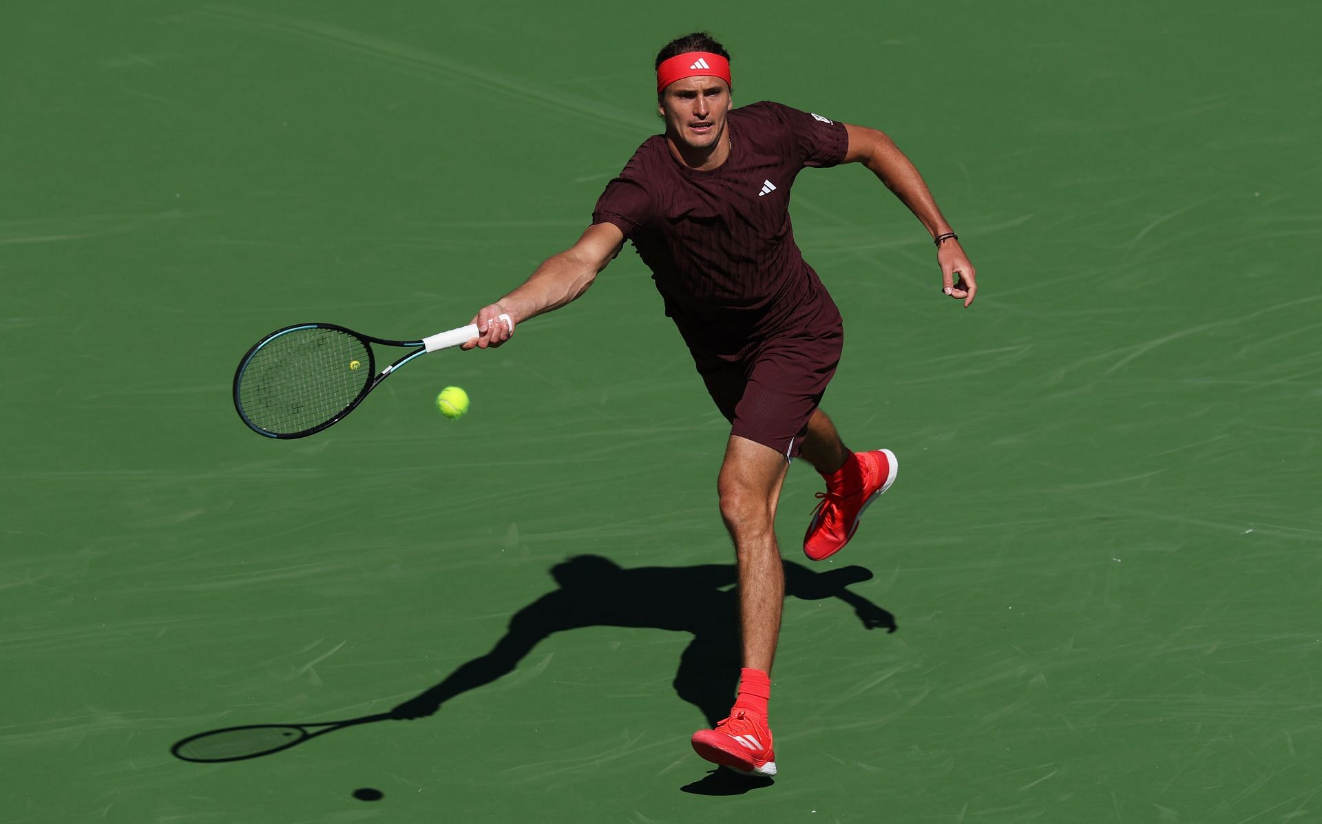 Alexander Zverev was the top seed at Indian Wells 2025. (Photo: Getty)