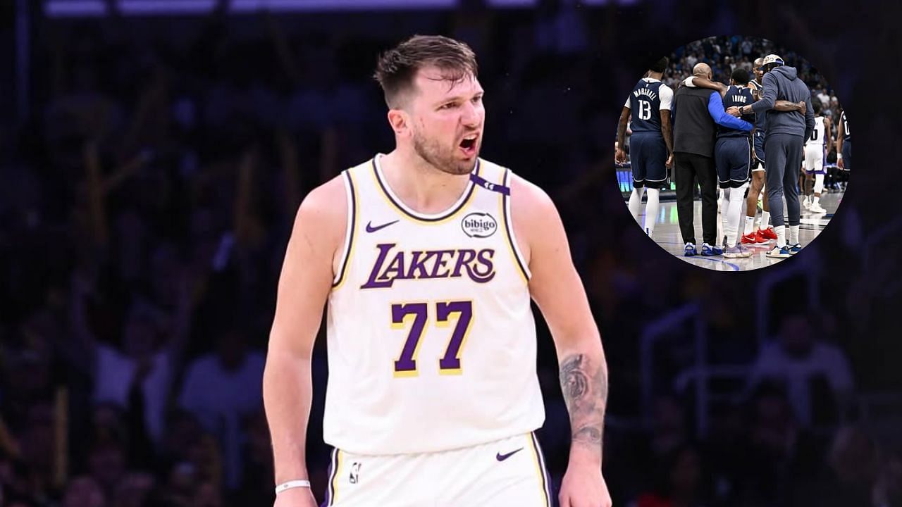 Did Luka Doncic comment on injured Kyrie Irving