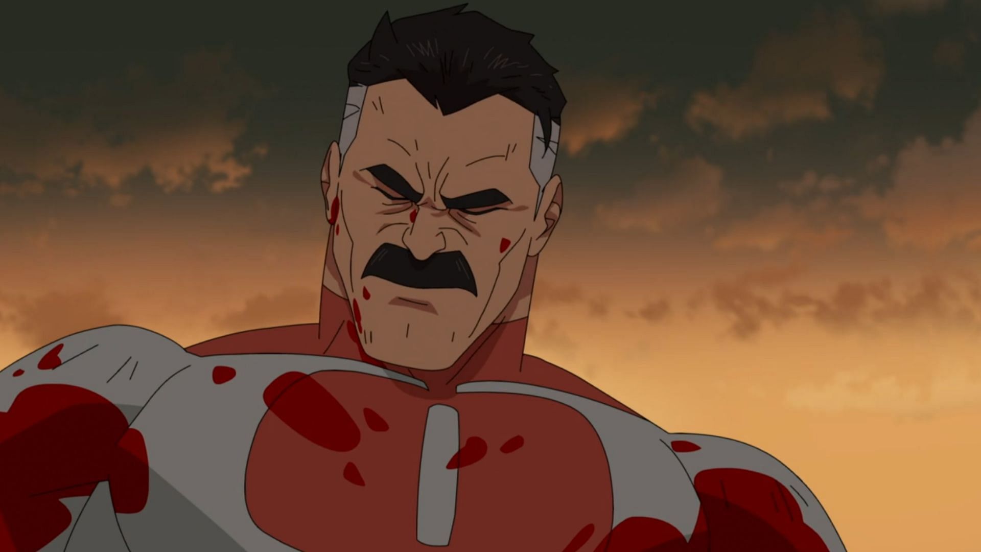 A still from Invincible season 1: Where does Omni-Man go after leaving Earth? (Image via Prime Video)