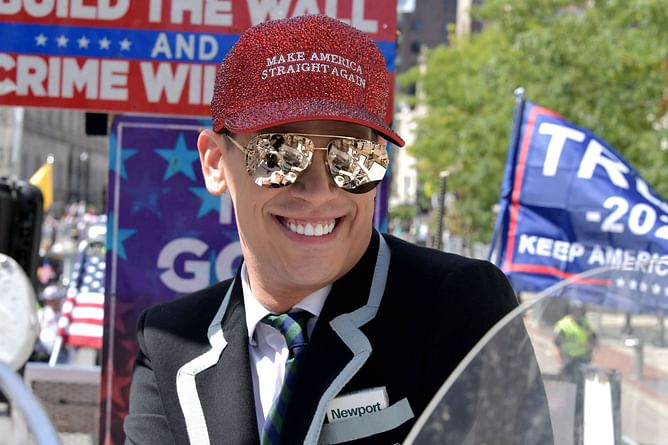 Kanye West's ex-chief of staff Milo Yiannopoulos says he "tore his life up" in emotional video after his cat goes missing