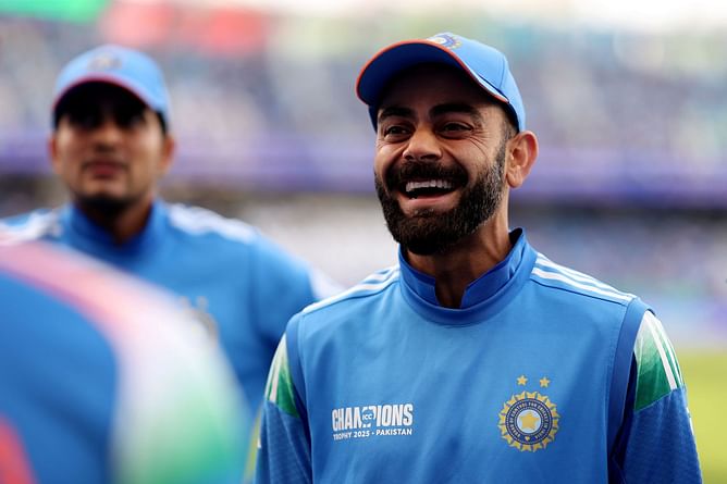 Virat Kohli dances to celebrate Cooper Connolly’s wicket in IND vs AUS 2025 Champions Trophy semifinal [Watch]