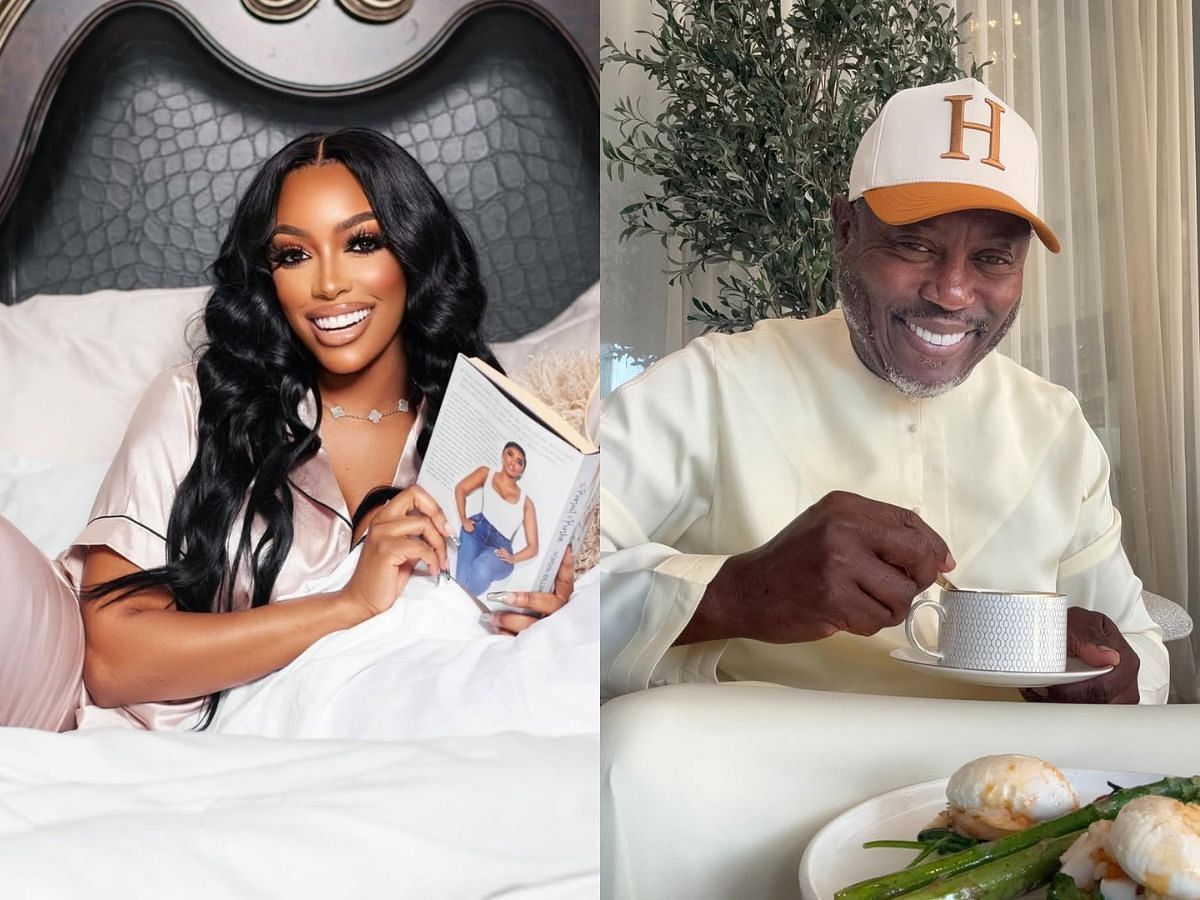 Porsha and Simon from The Real Housewives of Atlanta (Images via Instagram/@porsha4real, @iamsimonguobadia)