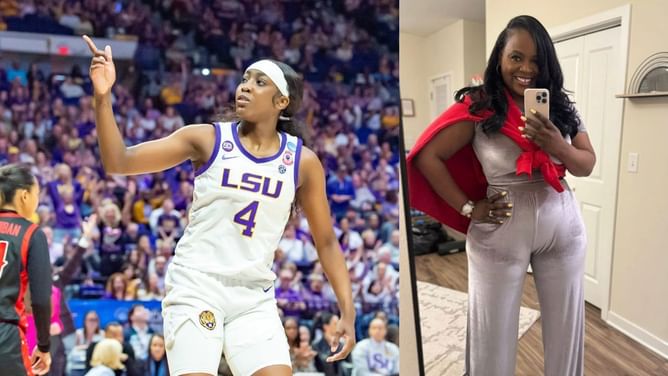 "LSU fans don't play": Flau'jae Johnson's mom Kia shows fan's custom gift for $1.5M NIL-valued hooper