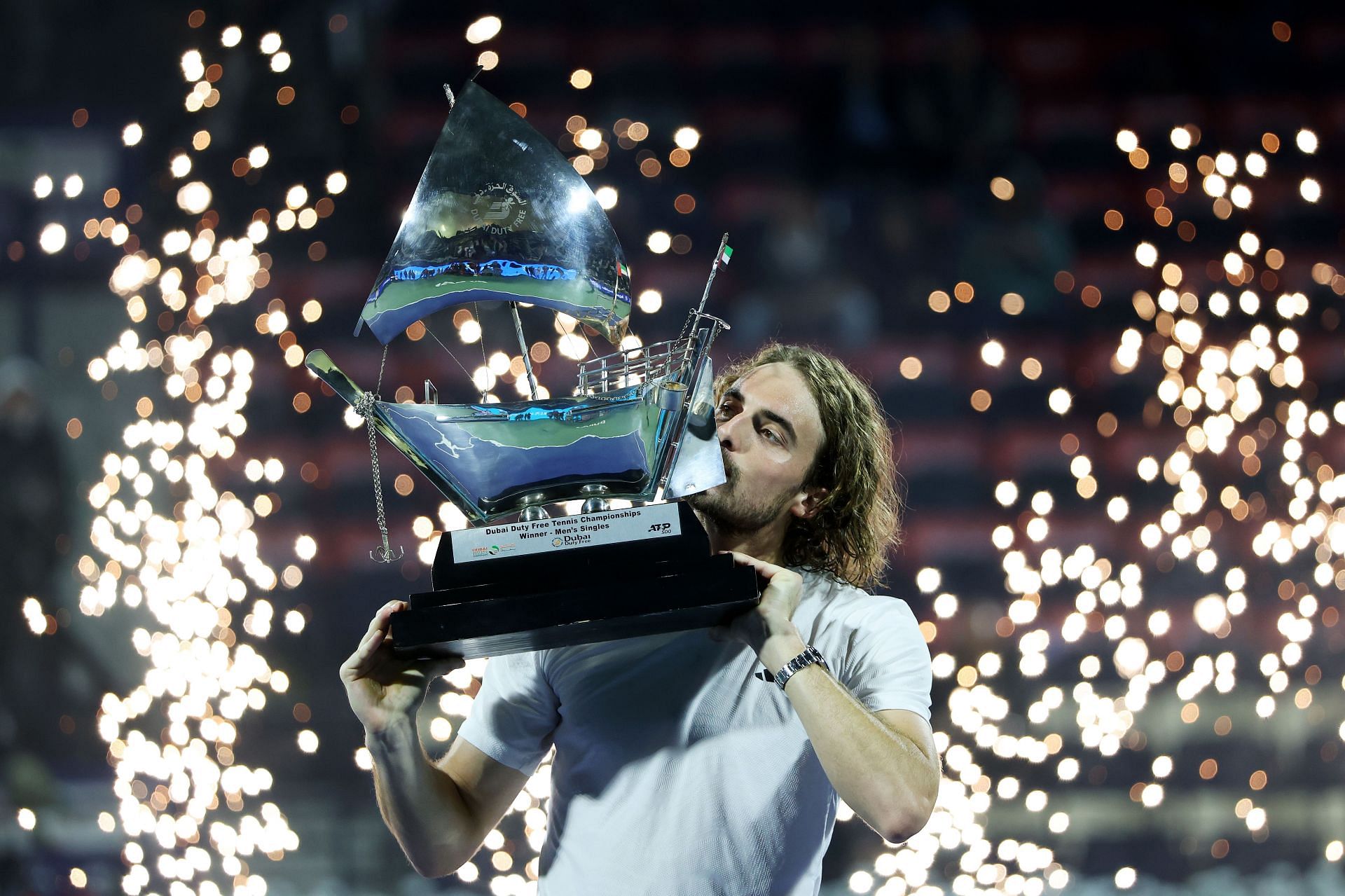 Stefanos Tsitsipas Dubai Duty Free Tennis Championships - Day Fourteen - Source: Getty