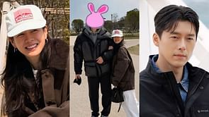 "EVERYONE IN THE WORLD KNOWS IT'S HYUN BIN" - Fans amused as Son Ye-jin shares heart warming photo with husband disguised by rabbit sticker