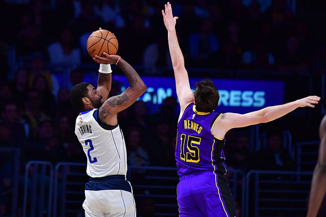 "Kyrie disrespect is diabolical": NBA fans grill former Laker for bold take on Austin Reaves as best No. 2 option over Mavs star
