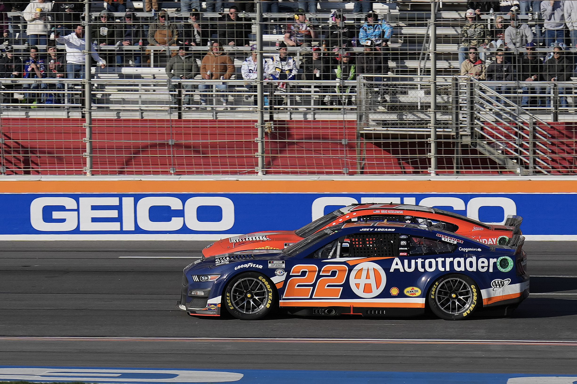 Brad Keselowski at the Ambetter Health 400 - Source: Imagn