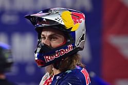 PHOTO: Supercross podium winner Aaron Plessinger rocks iconic #3 T-shirt to honor NASCAR legend Dale Earnhardt’s legacy