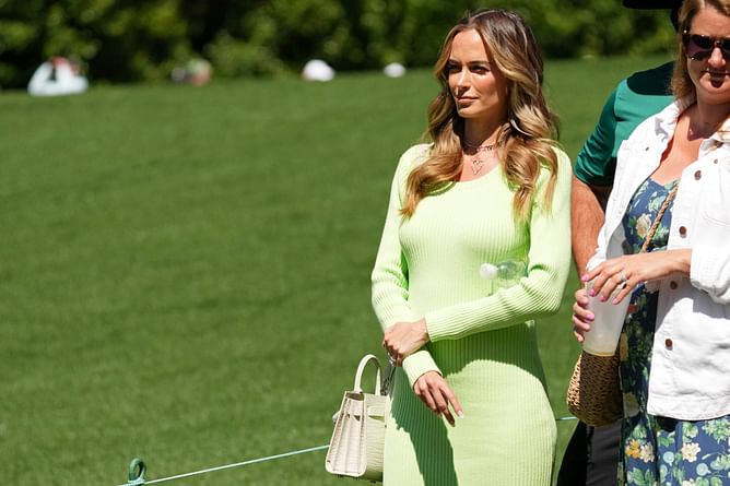 Brooks Koepka’s wife Jena Sims thanks her “hype woman” for the latest swimsuit shoot