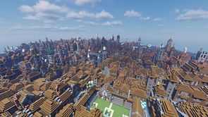 Minecraft player creates an astonishing village-themed city after 13 years of dedication