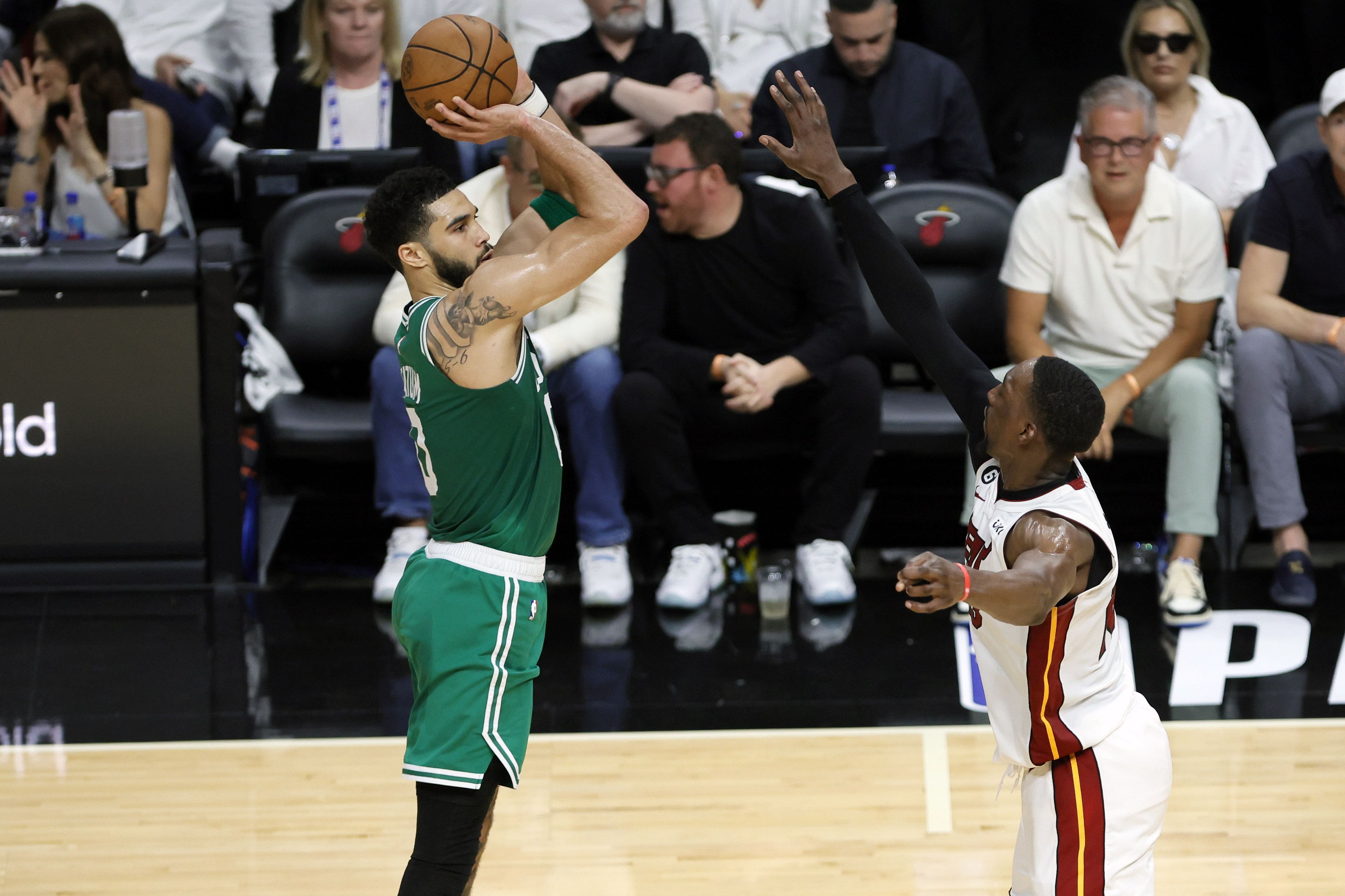 NBA: Playoffs-Boston Celtics at Miami Heat - Source: Imagn